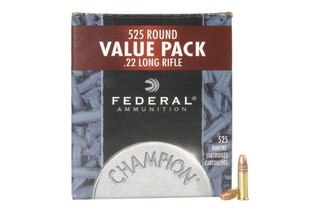 Federal Value Pack 22lr 36gr Copper Hollow Point Rimfire Ammo - Box of 525